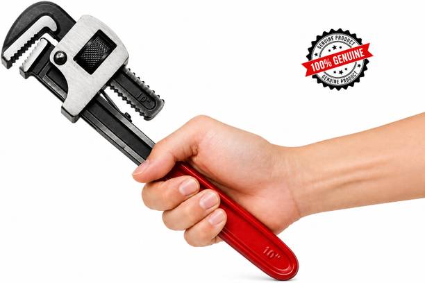 PAUL 10 INCH PIPE WRENCH HAVEY STEEL Single Sided Pipe Wrench (Pack of 1) 10 INCH PIPE WRENCH HAVEY STEEL Single Sided Pipe Wrench (Pack of 1) Single Sided Pipe Wrench
