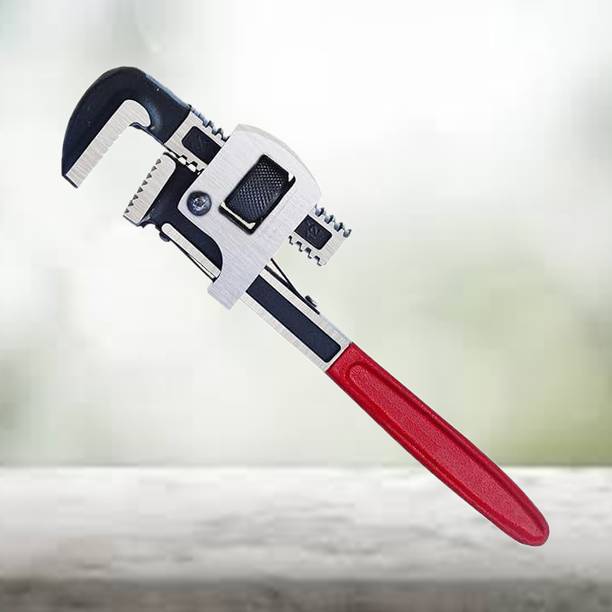 Aldeco Industrial Grade 12 Inch Pipe Wrench with Forged Steel Body 12 INCH PIPE WRENCH Single Sided Pipe Wrench