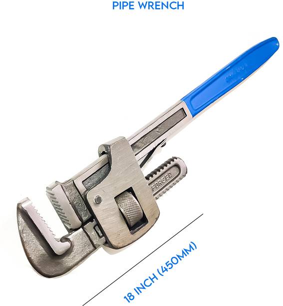LXMI Stilson Type Pipe Wrench for Plumbing (18 Inch)(400mm) Single Sided Pipe Wrench