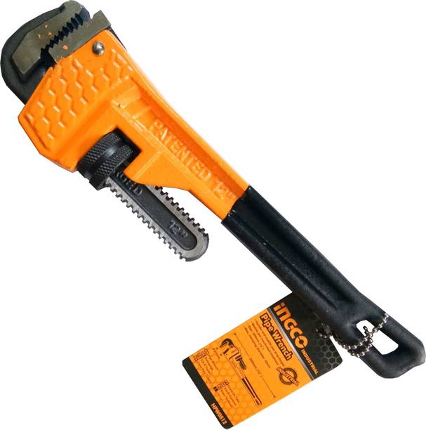 Kanha Ingco 12-Inch Pipe wrench HPW0812 Pipe Wrench 12 inch Single Sided Pipe Wrench