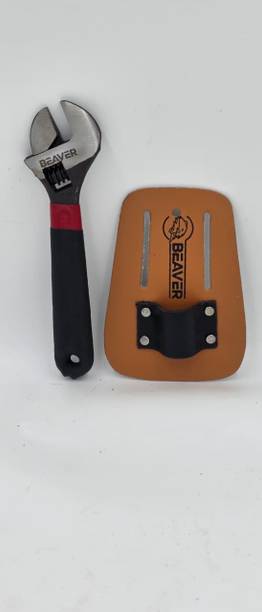 Beaver heavy duty CR-V material adjustable wrench with tool holder 8" Single Sided Speciality