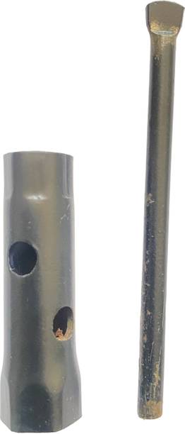APPS-01C Activa Spark Plug Spanner(Premium Quality)with Tommy Bar for Double Sided Pipe Wrench
