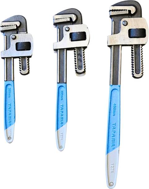 TOVILLA TAPARIA Pipe Wrench, Heavy Duty Wrench, Stillson Wrench, Plumbing Wrench, Steel Pipe Wrench, 12, PW 14, PW 18 Single Sided Pipe Wrench