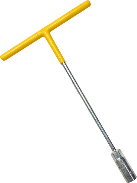 Syntex T Handle 14mm Socket Wrench for Mechanical & DIY Use (Polished Finish) T Handle 14mm Socket Wrench for Mechanical & DIY Use (Polished Finish) Single Sided T Type Wrench