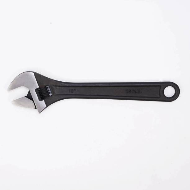 Oaykay 1856.08 Adujustable Wrenches Phosphated finish 1 Pc (Size -8 INCHES)|Hand Tool| Single Sided Pipe Wrench