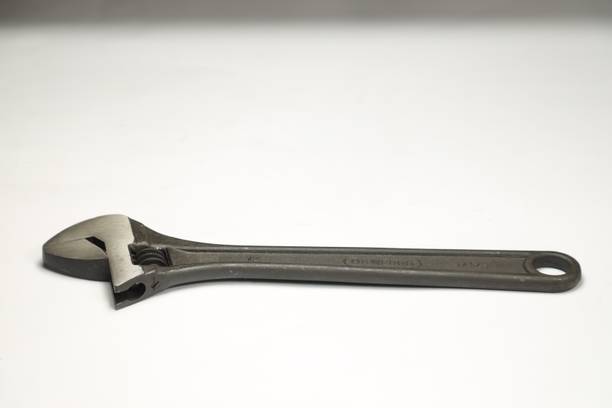 De Neers Adjustable Wrenches (43mm) Opening Capacity DN_1174-15_ADJU_WRENCH_1PCS Single Sided Pipe Wrench