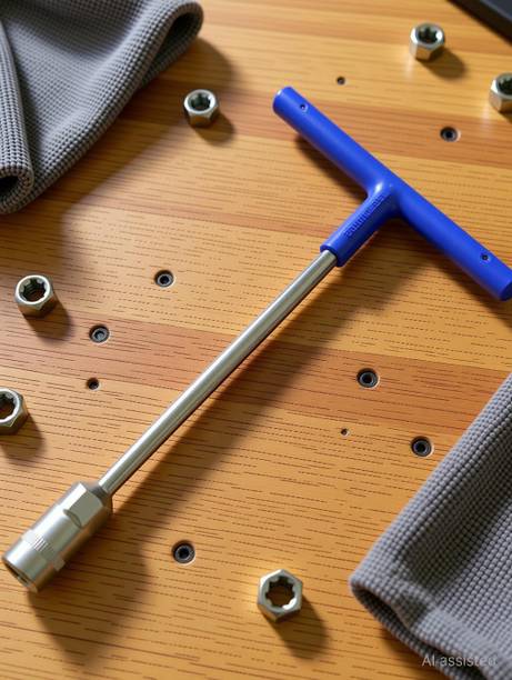 Inditrust Heavy duty 14mm T Spanner Single side wrench (Pack of 1pc) Single Sided Socket Wrench