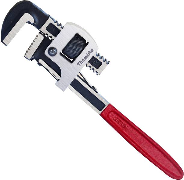 tHemiStO TH-T25 12 inch Adjustable TH-T25 Single Sided Pipe Wrench