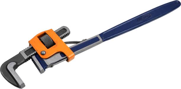 ALYRATOOLS 30.B Industrial Pipe Wrench Heavy-Duty Adjustable Spanner Single Sided Pipe Wrench