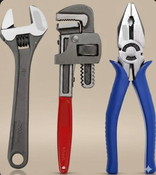 Mahaveer Pipe10, Adjustable8, Plier Pipe10, Adjustable8, Plier Single Sided Pipe Wrench