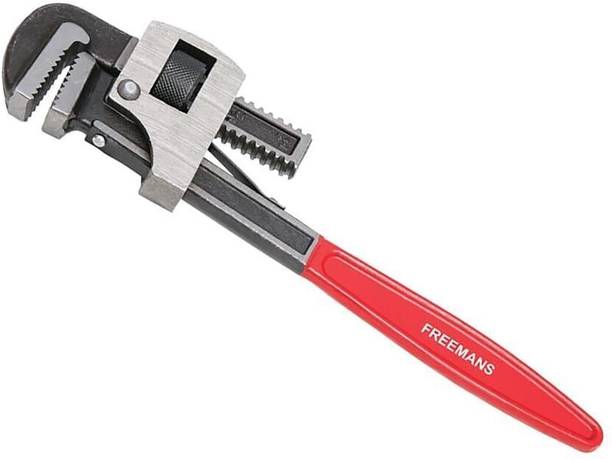 FREEMANS SPW10 10-Inch Stillson Type Pipe Wrench with Induction Hardened Teeth Single Sided Pipe Wrench