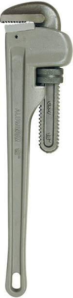 De Neers Pipe Wrenches Aluminum 60mm Opening Capactiy Heavy Duty Stilson Type Pipe Wrench | Single Sided Pipe Wrench