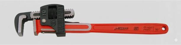INDERINDUSTRIES P-334-A Size_8 Inch Adjustable Pipe Wrench Heavy duty hand tool, 8INCH/200mm Single Sided Pipe Wrench