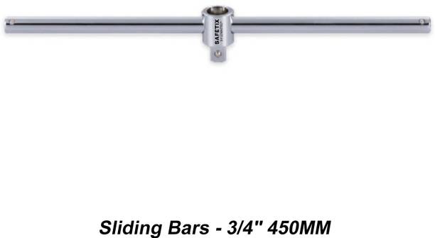 Perf SLIDING BARS - 3/4" 450MM Single Sided T Type Wrench
