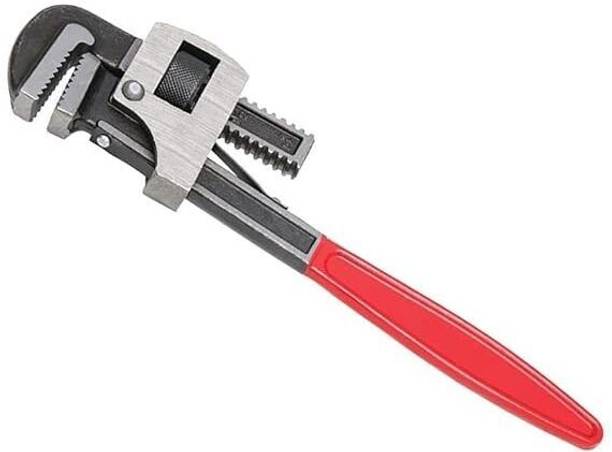 Reema Enterprises 14-Inch Stillson Type Pipe Wrench Induction Hardened Teeth Dip Painted Handle 14-Inch Stillson Pipe Wrench Single Sided Pipe Wrench