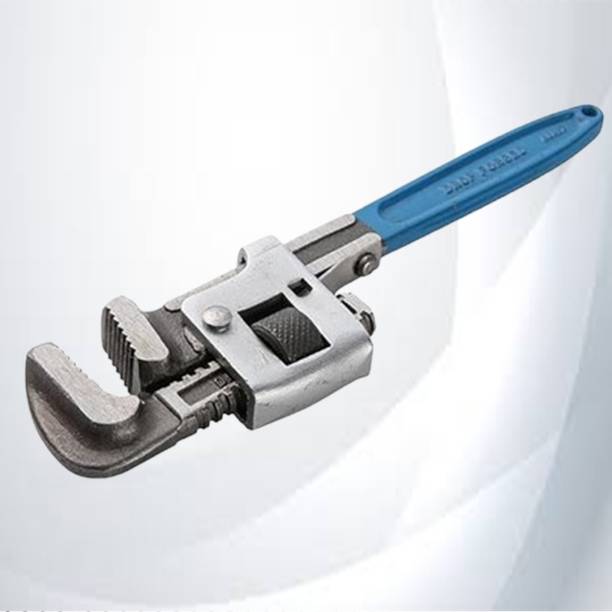 Aldeco Durable 10-Inch Pipe Wrench with Strong Grip and Adjustable Jaw Single Sided Pipe Wrench