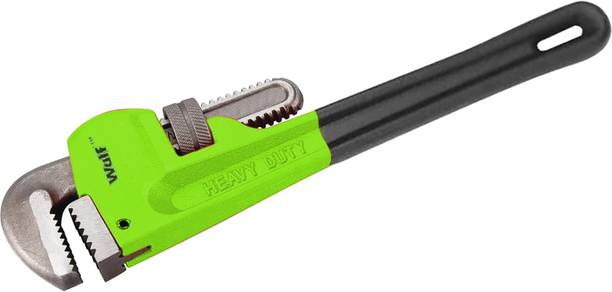 Wulf WULFHT00035 18 inch Heavy Duty Pipe Wrench for Home & Professional Use Single Sided Pipe Wrench