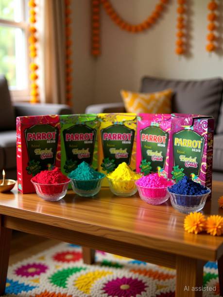 TOTA Holi Color Powder Pack of 5