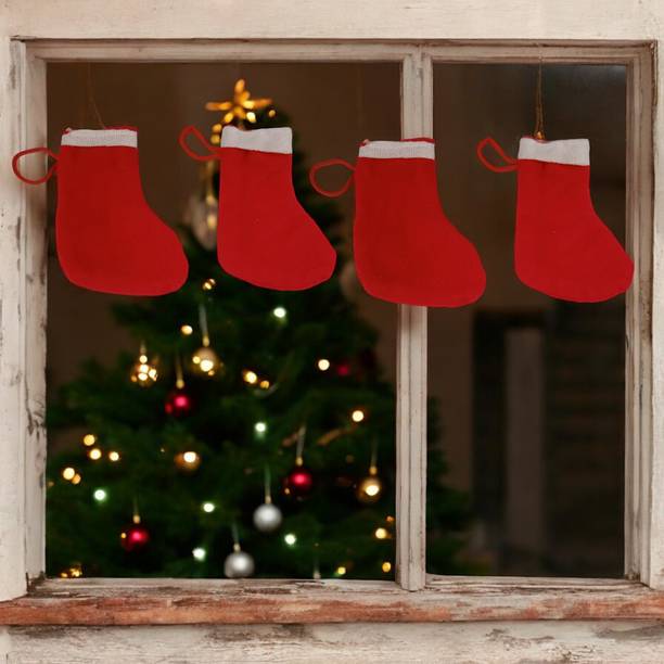 RG Accessories Santa Clause Design Stockings_(pack of 4)_s 9229 for Christmas decoration Christmas Stocking