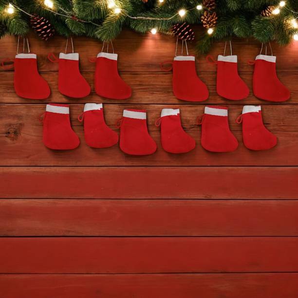 RG Accessories Santa Clause Design Stockings_(pack of 12)_9257 Christmas Stocking