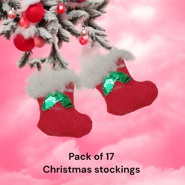 RG Accessories Santa Clause Design Stockings_(pack of 17)_9263 Christmas Stocking
