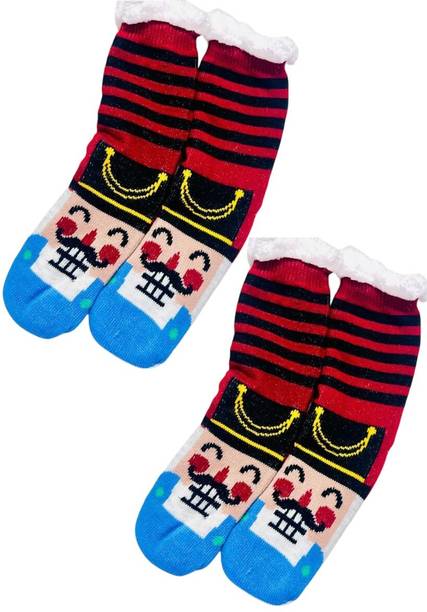 Butterthief WINTER FURR SHERPA SOCKS FOR MEN & WOMEN (UNISEX) CHRISTMAS Stockings-64 Christmas Stocking