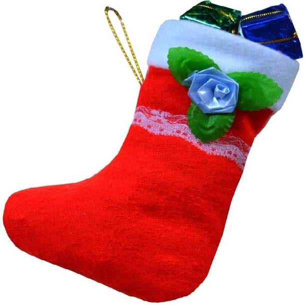Flipkart SmartBuy Hanging Stocking For Decoration, christmas Decoration Christmas Stocking