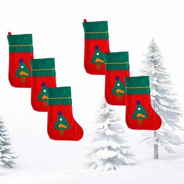 VR Creatives Santa Clause Design Stockings@40 Christmas Stocking