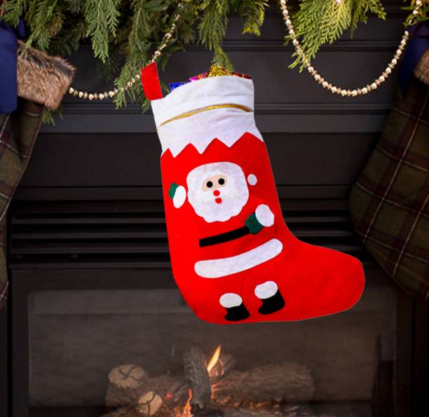 ME&YOU Xmas Decorative Stockings | Christmas Hanging Stocking (Pack 1) Christmas Stocking