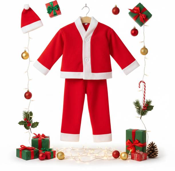 rajan Toddler Boys' Deluxe Santa Christmas Costume (2 Years) Santa Attire