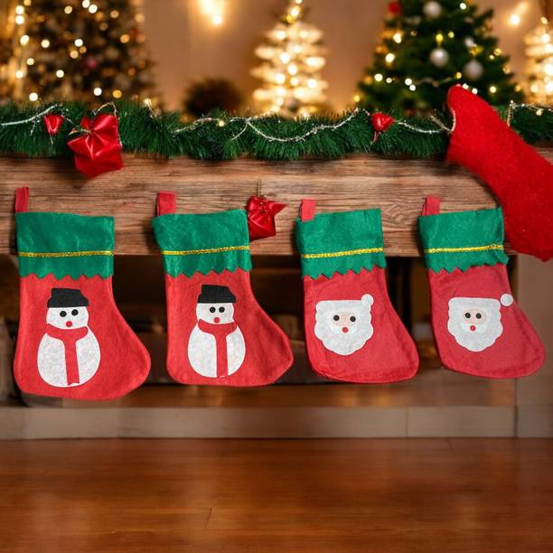 CAPIO ART Christmas Decorative Stocking, Hanging Christmas Stockings ,Christmas Socks, Christmas Stocking
