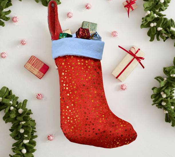 ME&YOU Christmas Stocking for Décor | Hanging Stocking (Pack 1) Christmas Stocking