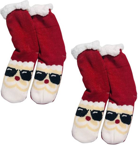 Butterthief WINTER FURR SHERPA SOCKS FOR MEN & WOMEN (UNISEX) CHRISTMAS Stockings-126 Christmas Stocking