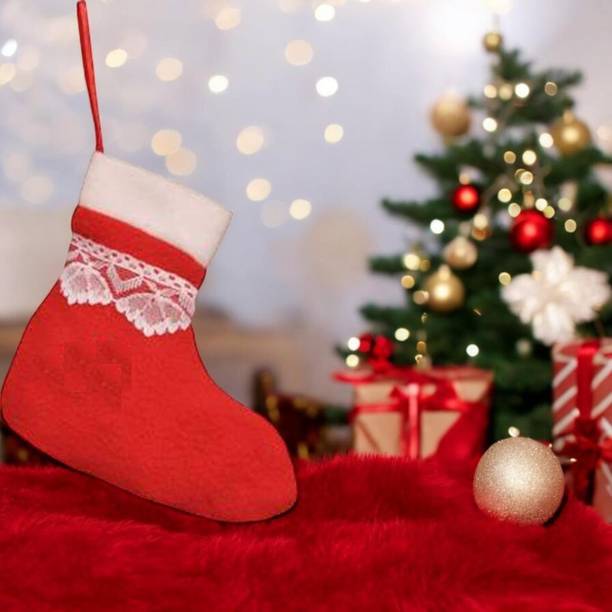 VR Creatives Santa Clause Design Stockings@1 Christmas Stocking