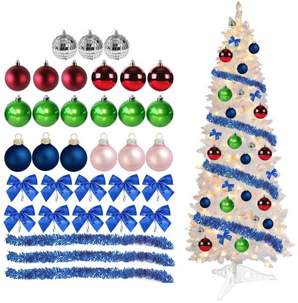 PopTheParty Cyprus 152.4 cm (5.0 ft) Artificial Christmas Tree