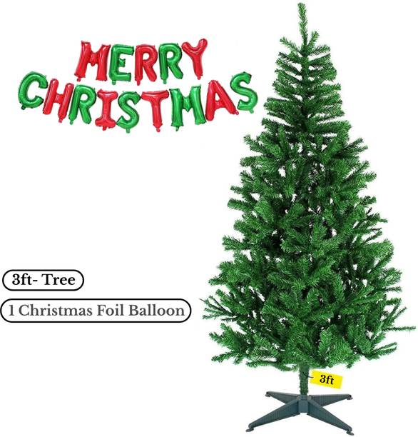 BUC Pine 91.46 cm (3.0 ft) Artificial Christmas Tree