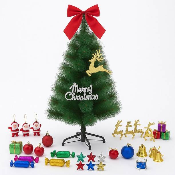 VikriDa Pine 137.2 cm (4.5 ft) Artificial Christmas Tree