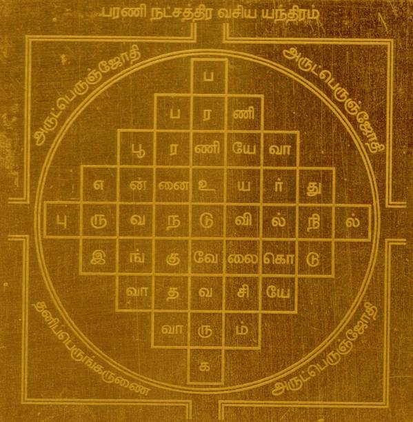 SUBHASHINI Bharani Nakshatra Vasiya Yantram Copper Yantra