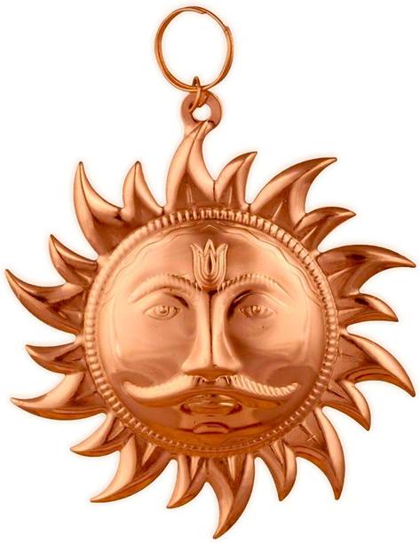 nagaana Copper Surya Yantra Shree Surya Narayan Yantra Surya Wall Decorative Yantra Copper Yantra