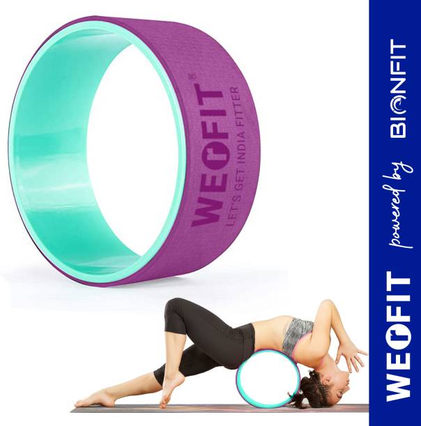 WErFIT Yoga Roller Wheel for Back Bends, Hip, Chest & Spine Exercise 6mm Thick TPE Foam Yoga Blocks