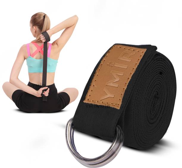 Ymir Chakra Yoga strap for stretching, Yoga belt for men and women with D-Ring Buckle Cotton Yoga Strap