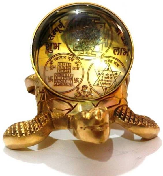 Divine Kraft Sampurna Shri Yantra - Kuber Vyapar Vridhi Brass Yantra
