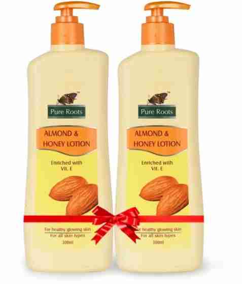 Pure Roots Almond & Honey Lotion Pack Of 2 ( 300ml