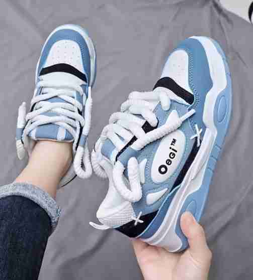 Sneakers For Men (Blue, White) from shopsy