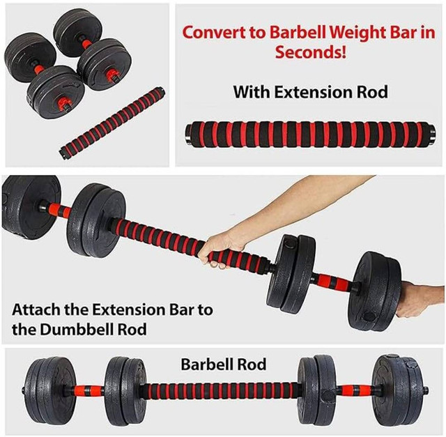 Weights For Home Gym Upgo Adjustable Dumbbell Set, 50lb Free