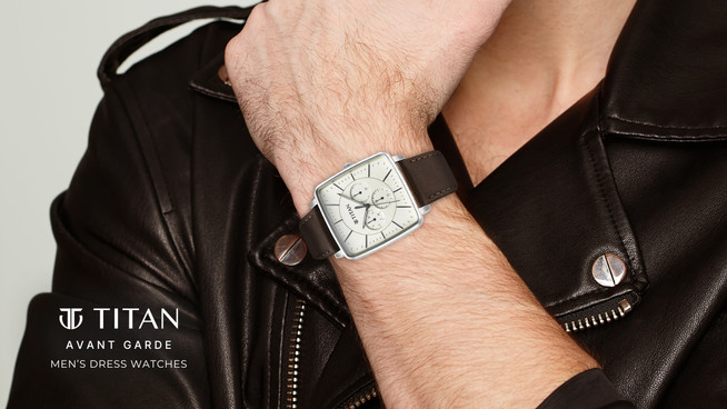 Avant Garde Titan Square Dial Watches For Mens Titan 90147SL01