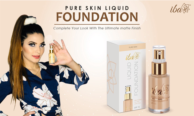 Iba Pure Skin Liquid Foundation Price in India, Buy Iba Pure - Main Image
