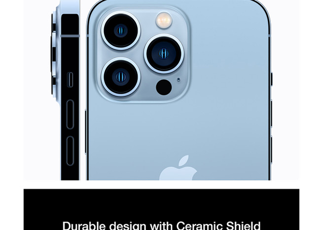 Apple iPhone 13 Pro (Silver, 128 GB)