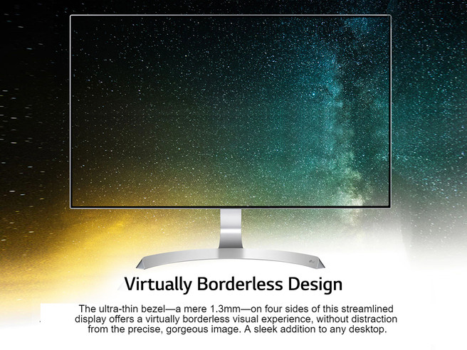 LG 68.58 cm (27 inch) Full HD LED Backlit IPS Panel White