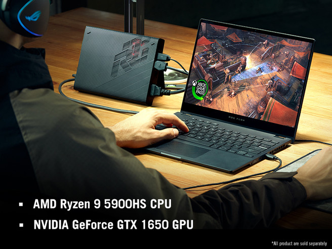 ASUS ROG Flow X13 AMD Ryzen 9 Octa Core AMD R9-5900HS - (16